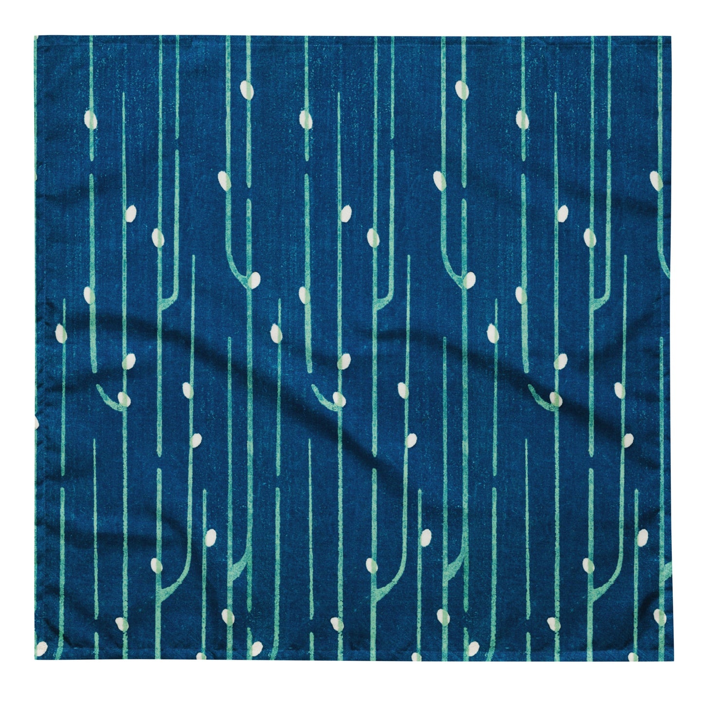 Sebastian & Clementine Blue Shima-Shima Bandana For Dogs and Cats