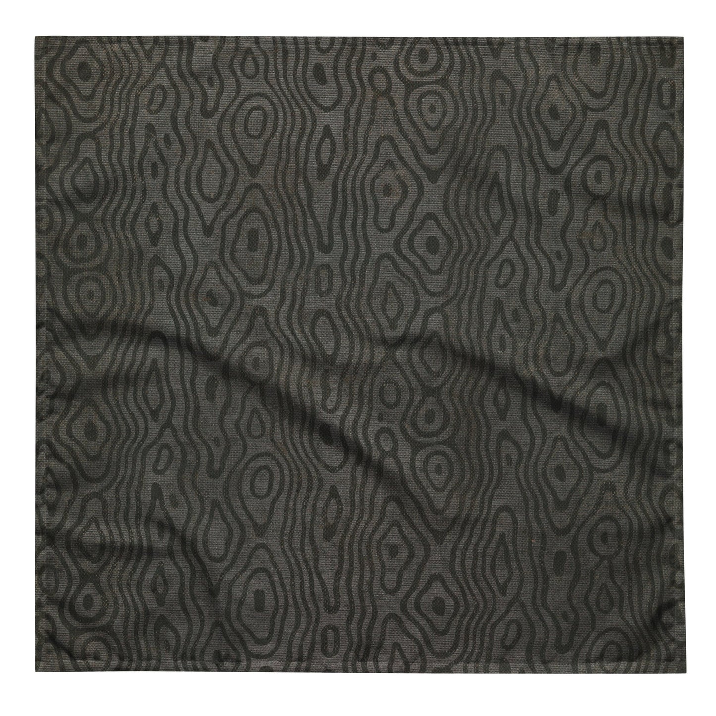 Sebastian & Clementine Gray Wooden Bandana For Dogs and Cats