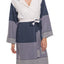 Turkish Cotton Hooded Bathrobe – Lightweight Multi-Color Robe