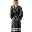 Organic Turkish Cotton Kimono Bathrobe – Lightweight Spa & Home Robe