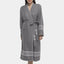 Organic Turkish Cotton Kimono Bathrobe – Lightweight Spa & Home Robe