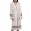 Organic Turkish Cotton Kimono Bathrobe – Lightweight Spa & Home Robe