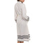 Organic Turkish Cotton Kimono Bathrobe – Lightweight Spa & Home Robe