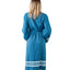 Organic Turkish Cotton Kimono Bathrobe – Lightweight Spa & Home Robe