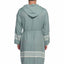 Organic Turkish Cotton Short Bathrobe with Hood – Lightweight Robe