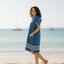 Beach Cover Up, Poncho with Hood