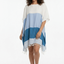 Multi Color Tunic Beach Cover Up