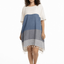 Multi Color Tunic Beach Cover Up