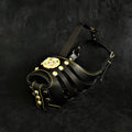 ''Maximus'' Basket Muzzle Black & Gold