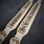The "Metal" collar White & Gold- personalized!