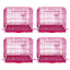 24-42" Collapsible Pink Dog Crate RED24-42