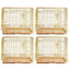 24-42" Collapsible Copper Gold Dog Crate GLD24-42