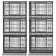 37" Stackable Heavy Duty Dog Crate 371D03
