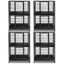 31" Two-Tier Dog Crate 46A