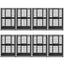 31" Two-Tier Dog Crate 46A