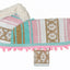 Size 00-3WN Tiffany/Pink/Brown Dog Poncho/Sarape with Fur