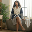 Turkish Cotton Hooded Bathrobe – Lightweight Multi-Color Robe