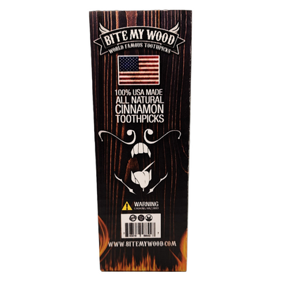 BiteMyWood 21 qty Bag 48 Pack Point Of Sale Counter Store Retail Display 1 Box Purchase