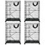 50 Inch 4-Tier Cat Cage C02