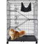 50 Inch 4-Tier Cat Cage C02
