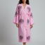 Evil Eye Hand Printed Kimono Natural