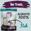 Fish Crumbles for Cats | All-Natural Fish Cat Treats