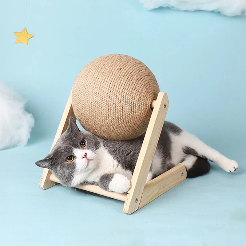 Cat Scratching Ball Toy  Board Grinding Paws Toys