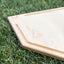Full Size (17" x 17") Home Plate Cutting Board With Trough