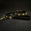 The "Maximus" collar 2.5 inch wide black & gold