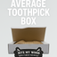 1000 Qty Double Point Birchwood Toothpicks In Cardboard Reusable Box BiteMyWood Brand
