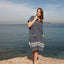 Beach Cover Up, Poncho with Hood