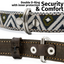Leather Dog Collar - Ceramic Cello