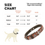 Leather Dog Collar - Brown Rust