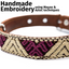 Leather Dog Collar - Baja White