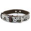 Leather Dog Collar - Ceramic Cello
