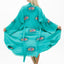 Evil Eye Hand Printed Kimono Natural