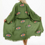 Evil Eye Hand Printed Kimono Natural
