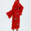 Evil Eye Hand Printed Kimono Natural