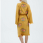 Evil Eye Hand Printed Kimono Natural