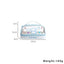 Kawaii Cartoon Hellokitty Kuromi Large Capacity Transparent Double Layer Pencil Case Cartoon Cinnamoroll Stationery Pen Bag