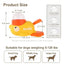 Interactive Duck Dog Treat Dispenser Toy