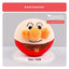 Interactive Plush Jumping Ball Dog Toy – USB Rechargeable Electric Clown Toy with Music