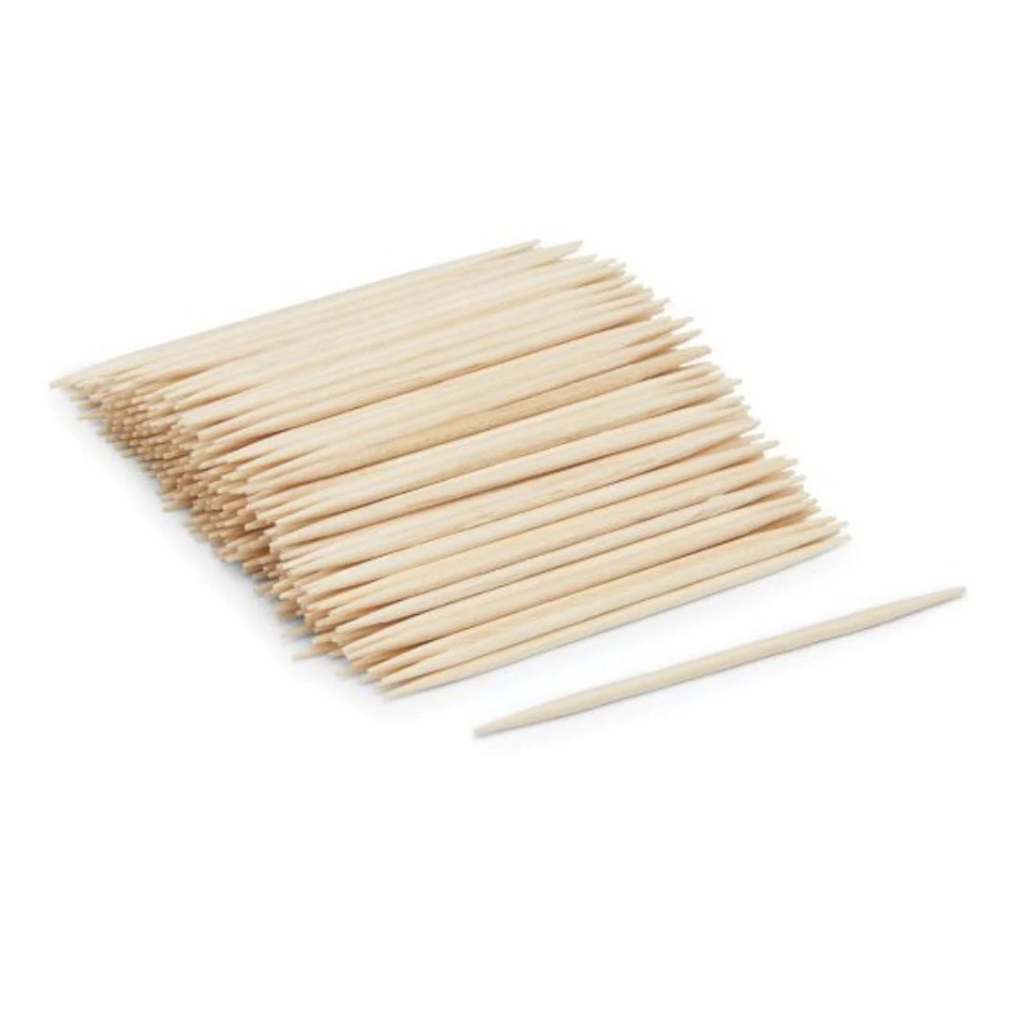 36 Qty Unflavored Birchwood Toothpicks in Plastic Tubes
