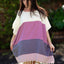Multi Color Tunic Beach Cover Up