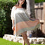 Multi Color Tunic Beach Cover Up