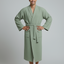 Organic Turkish Cotton Waffle Bathrobe – Lightweight Spa Robe for Men & Women