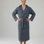 Organic Turkish Cotton Waffle Bathrobe – Lightweight Spa Robe for Men & Women