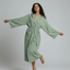 Organic Turkish Cotton Waffle Bathrobe – Lightweight Spa Robe for Men & Women