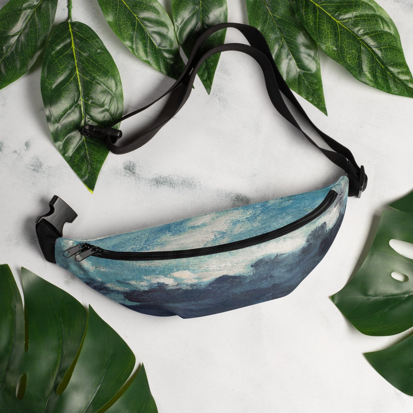 Sebastian & Clementine Blue Clouds Fanny Pack