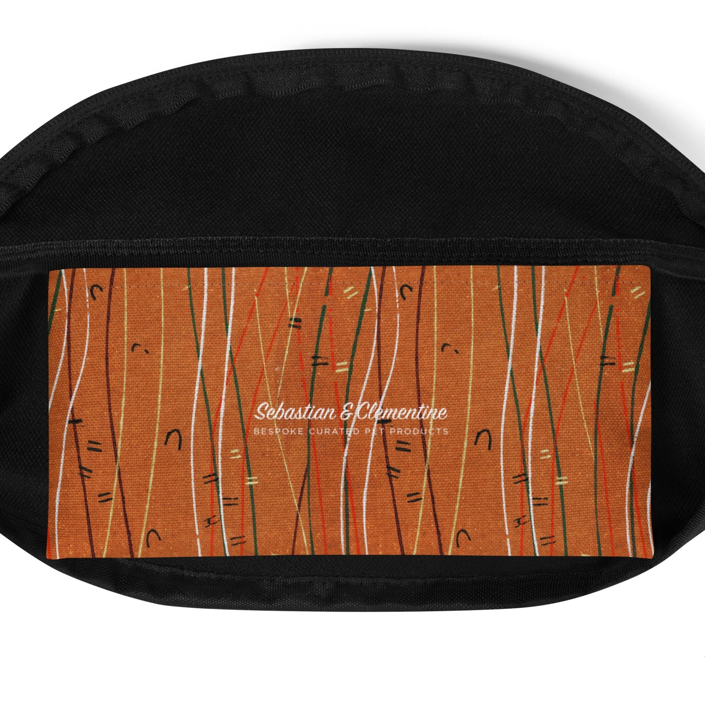 Sebastian & Clementine Orange Shima-Shima Bandana For Dogs and Cats